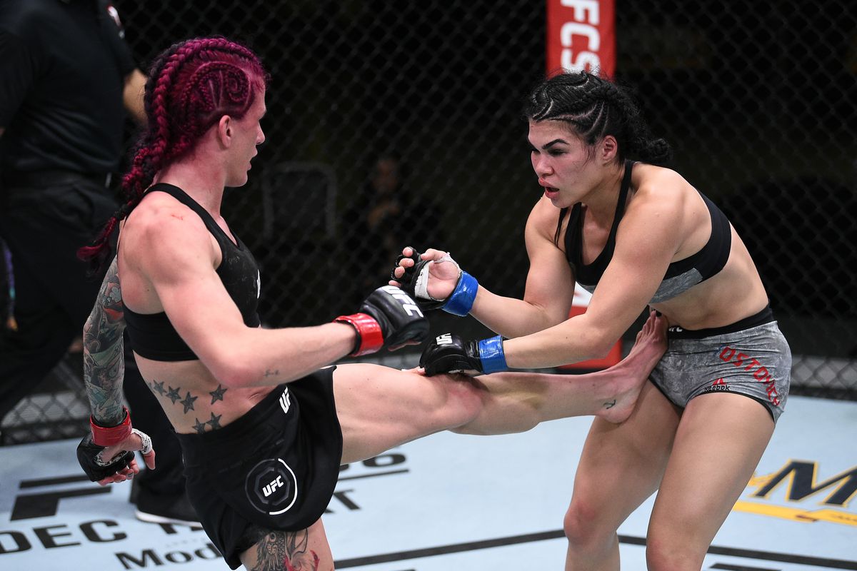 Gina Mazany is back in action looking to keep her UFC career going at UFC Vegas 53