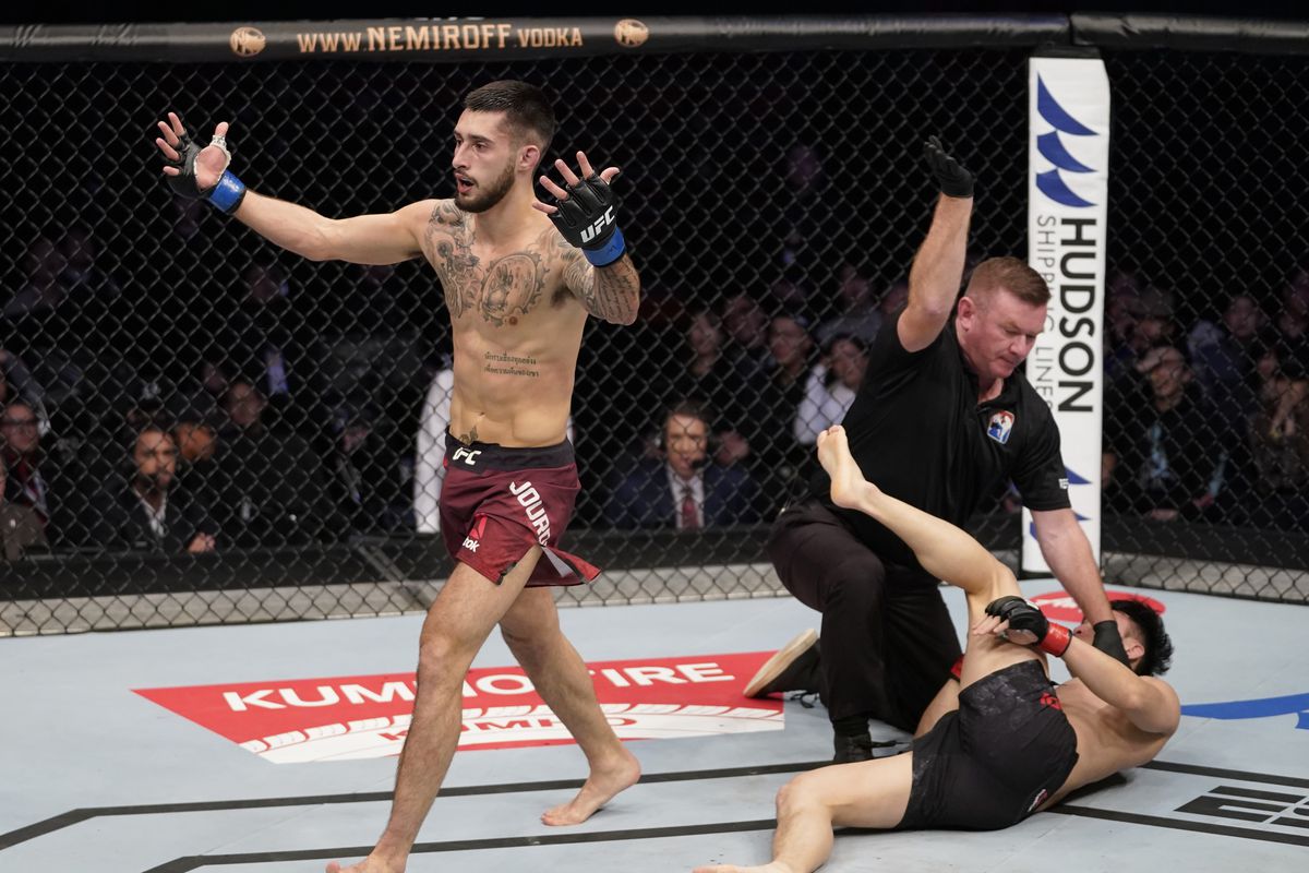 Charles Jourdain will match up with Nathaniel Wood at UFC Paris