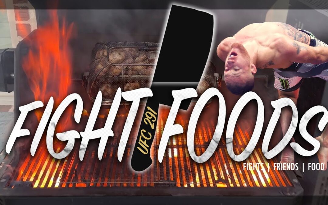 UFC 291: Fight Foods:  A Fight Day VLOG