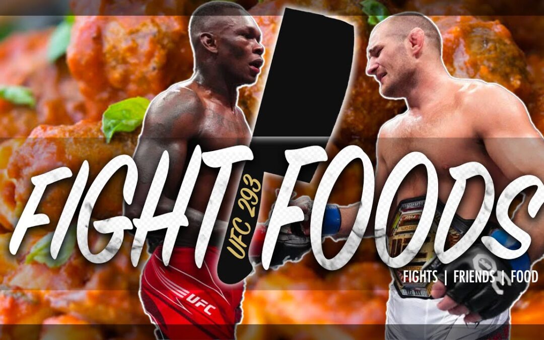 UFC 293: Fight Foods: A Fight Day VLOG