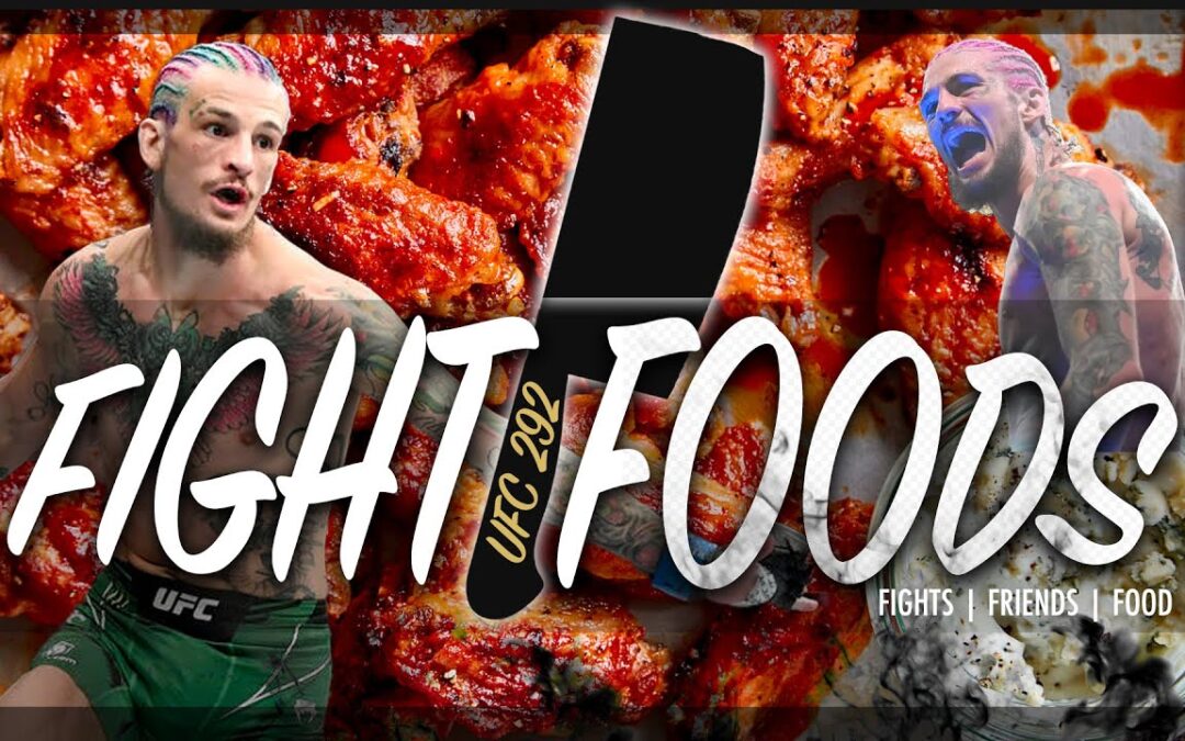 UFC 292: Fight Foods: A Fight Day VLOG