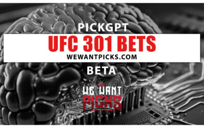 PickGPT Betting System: UFC 301