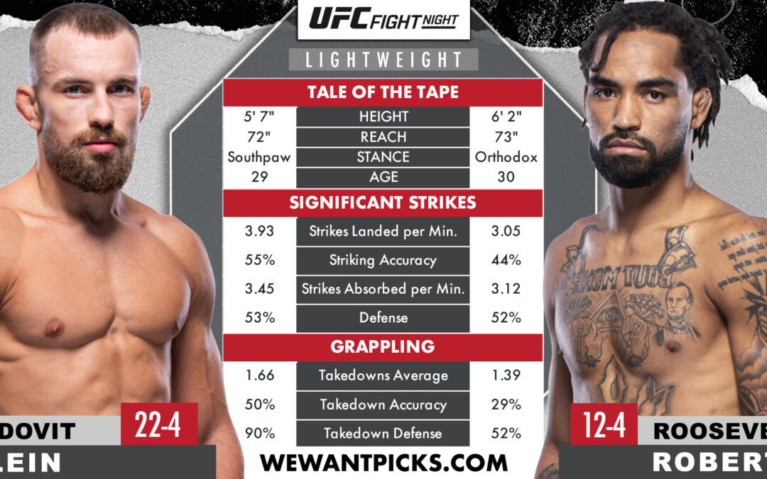 Ludovit Klein vs. Roosevelt Roberts