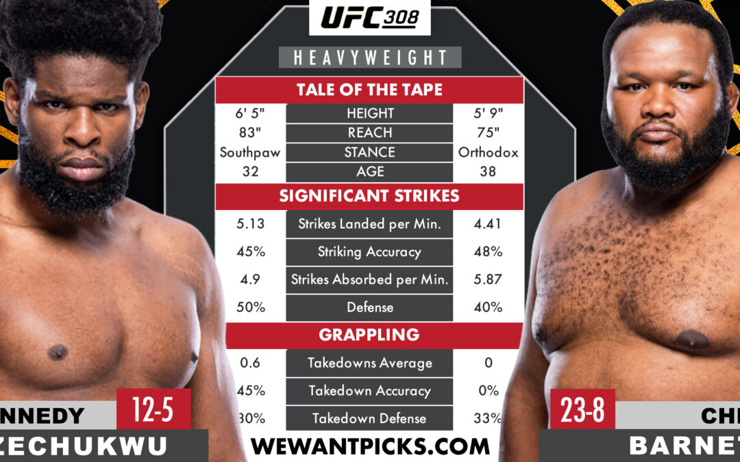 Kennedy Nzechukwu vs. Chris Barnett