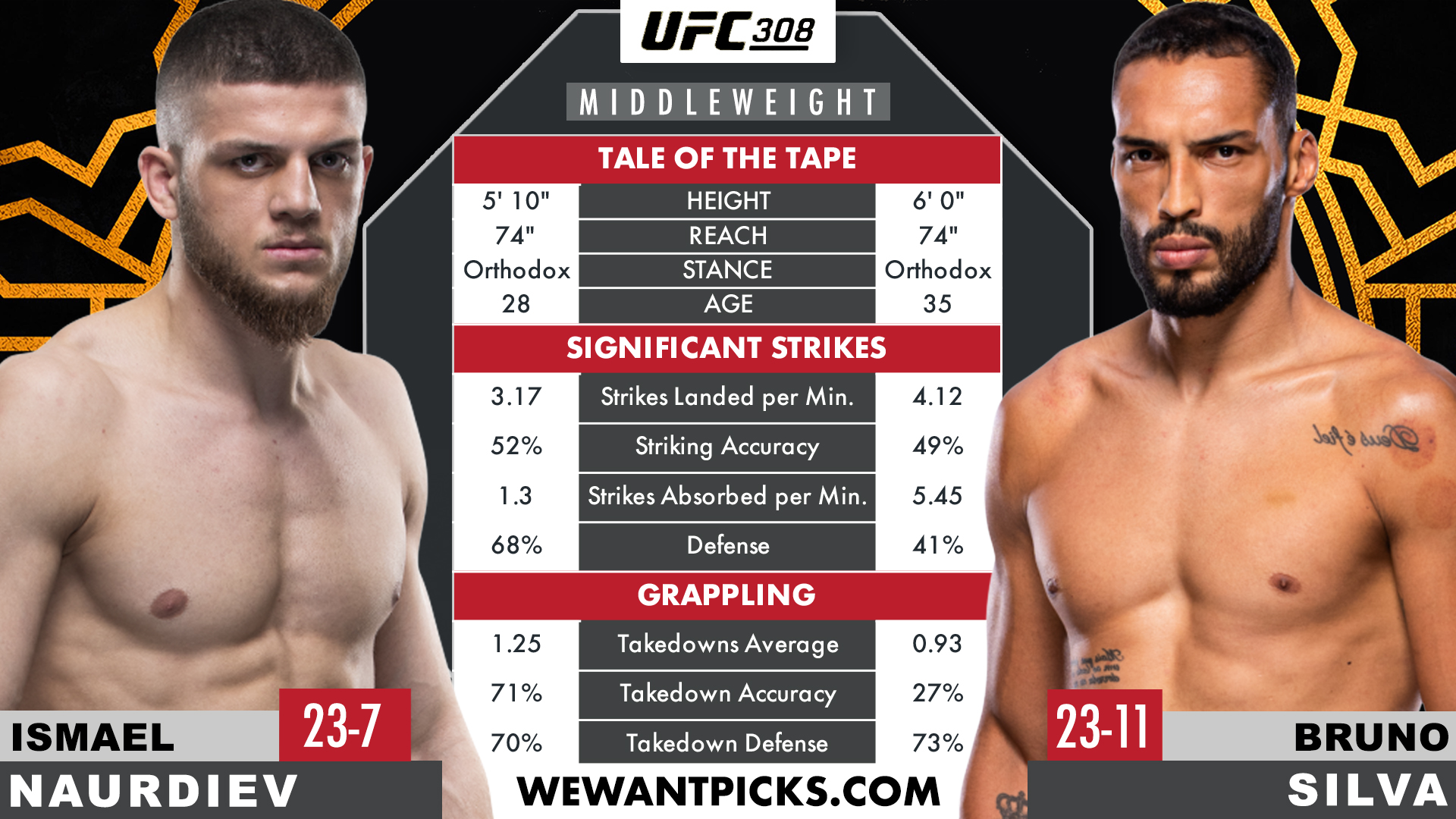 NAURDIEV VS. SILVA