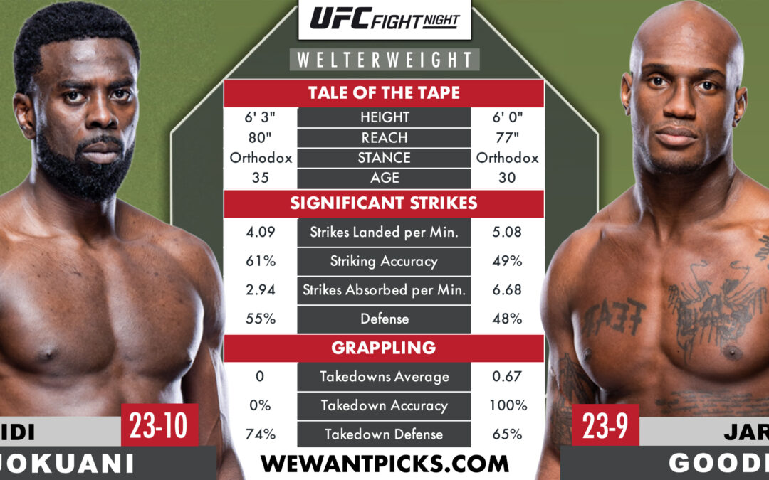 Chidi Njokuani vs. Jared Gooden