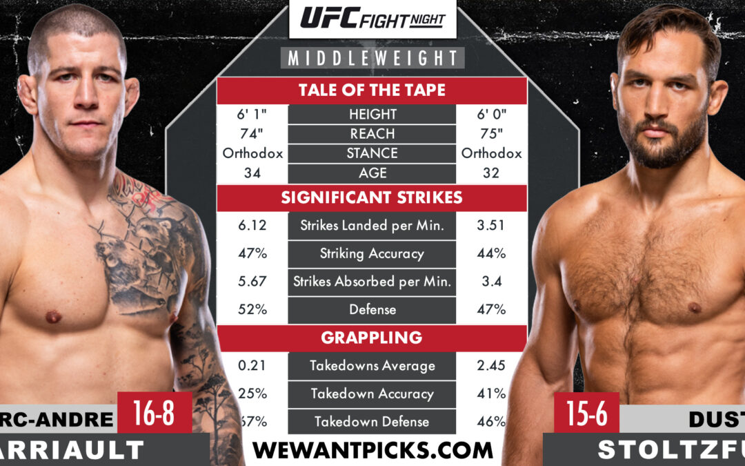 Marc-Andre Barriault vs. Dustin Stoltzfus