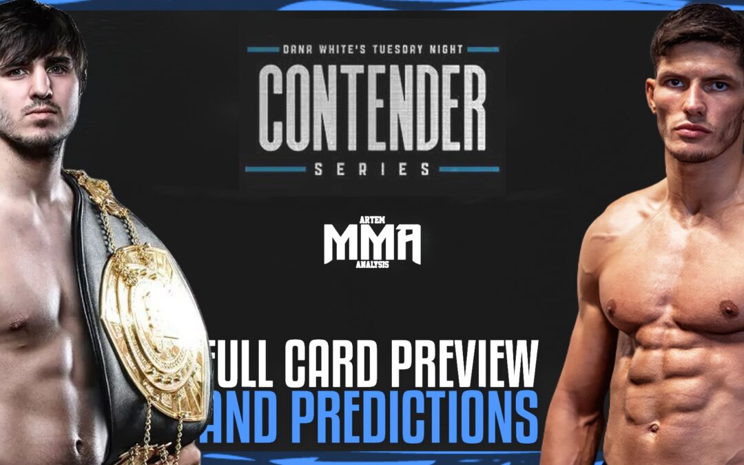 Contender Series 2024: Week 9 Preview and Predictions