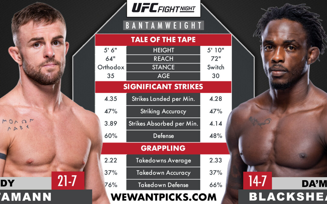 Cody Stamann vs. Da’Mon Blackshear