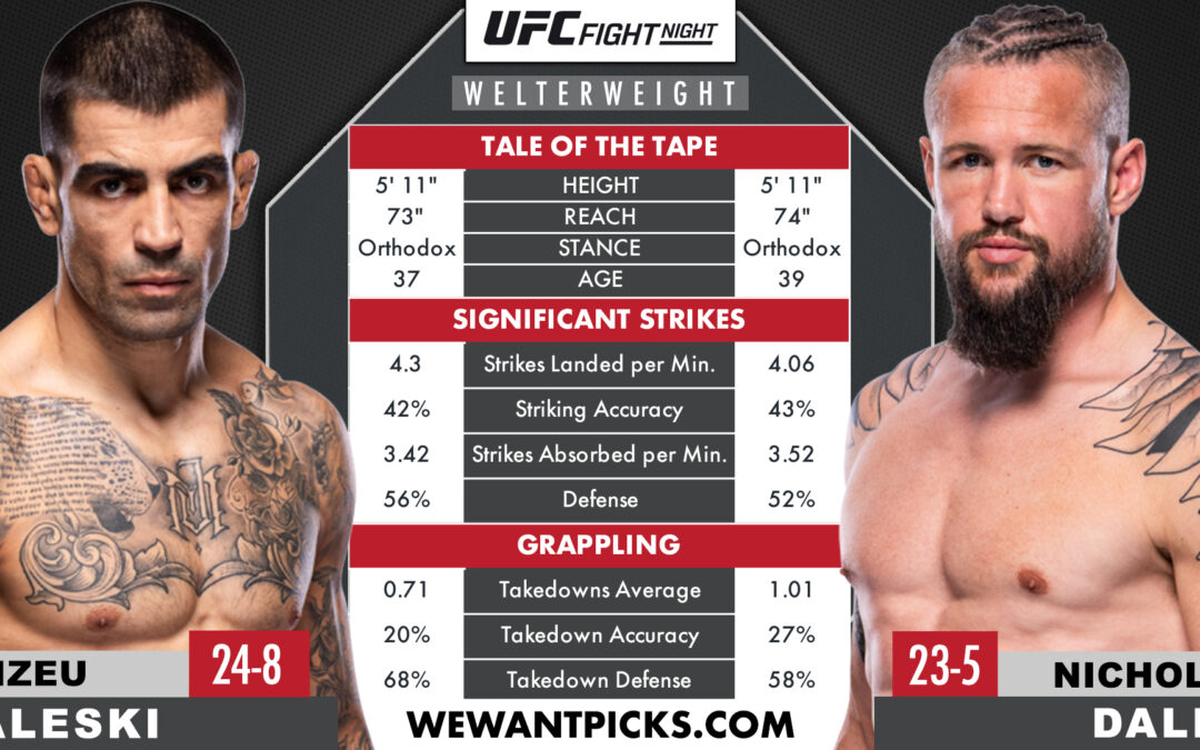 Nicolas Dalby vs. Elizeu Zaleski