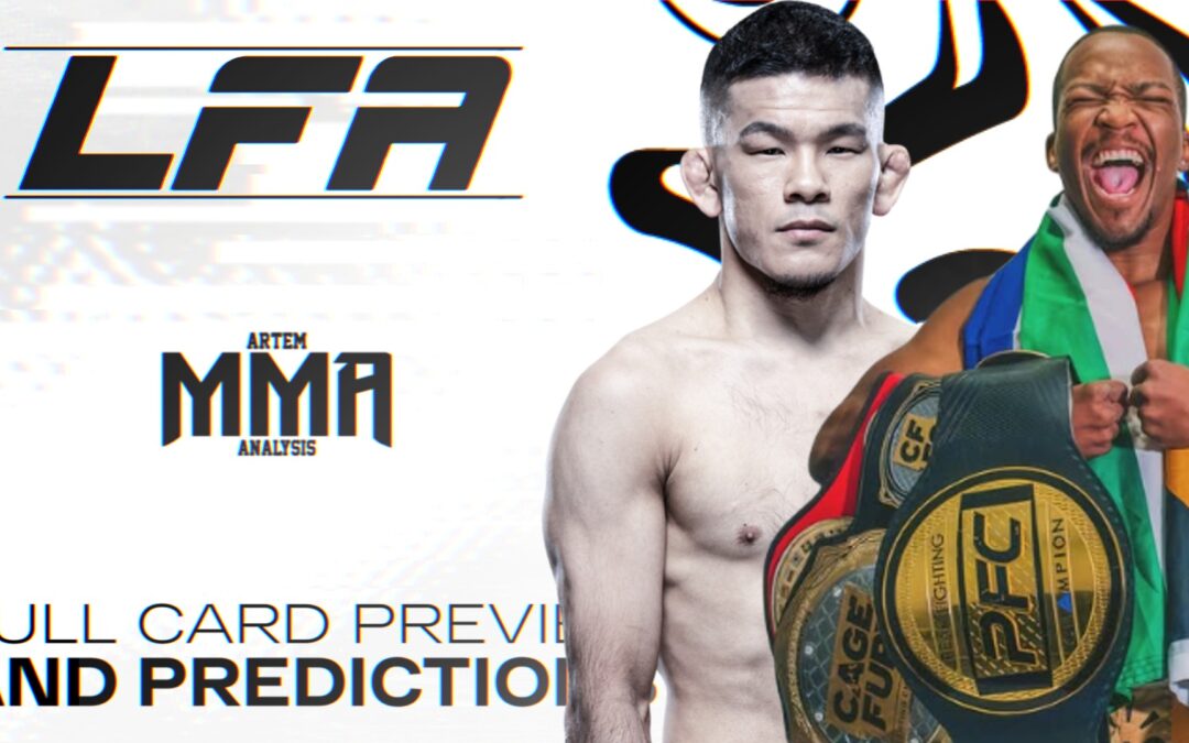 LFA 202: Nkuta vs. Garcia Predictions