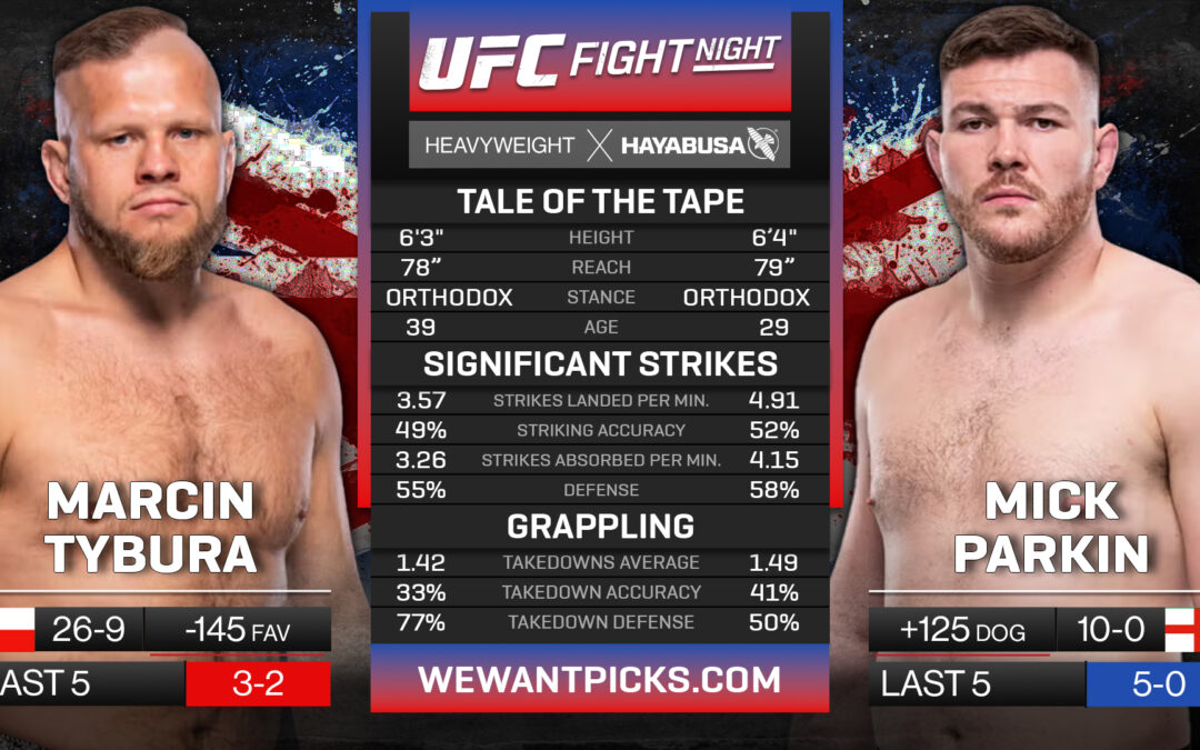 Marcin Tybura vs. Mick Parkin