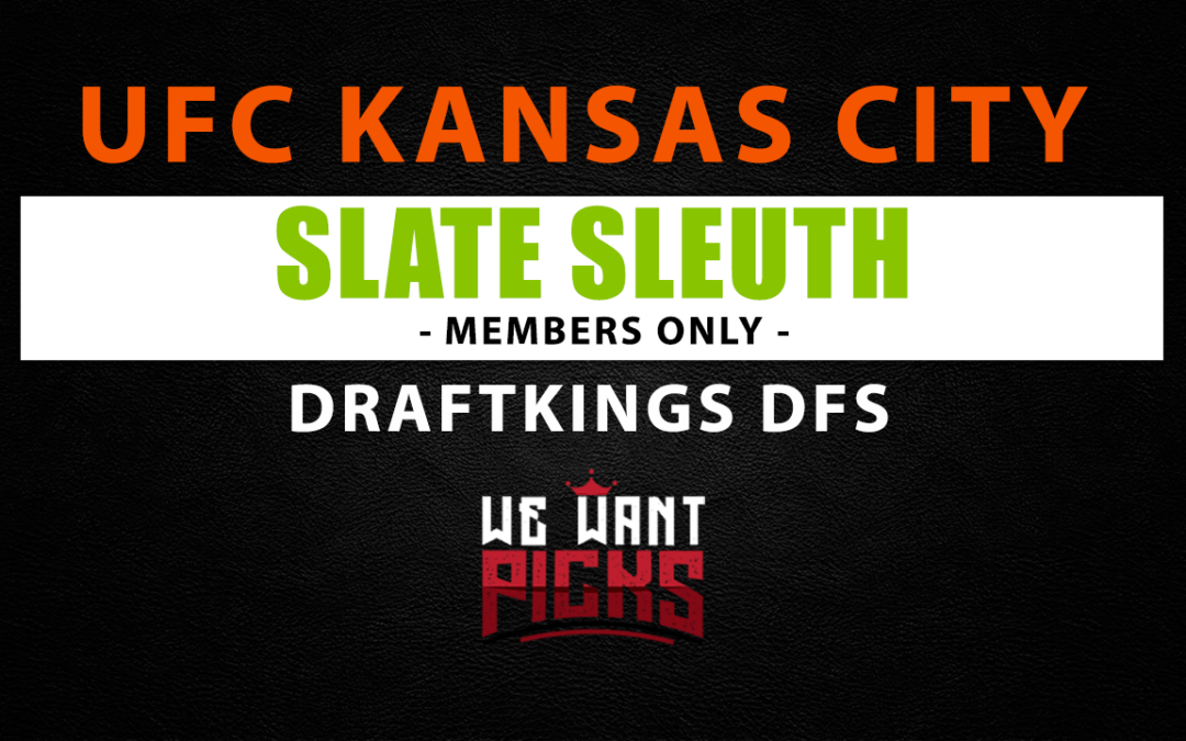 Slate Sleuth: UFC Kansas City