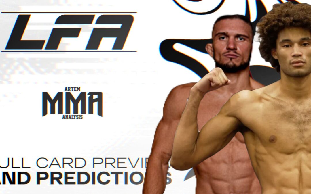 LFA 206: Gennrich vs. Lebosnoyani Predictions