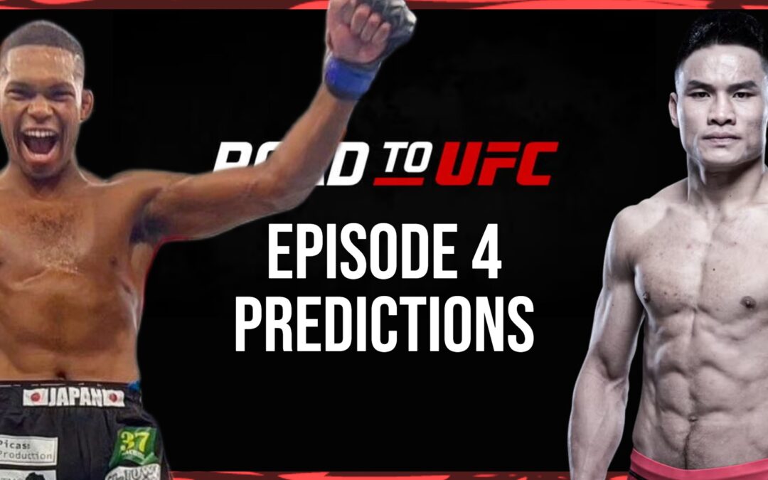 Road to UFC: Shanghai Episode 4 Predictions