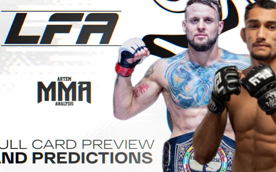 LFA 209: De Lara vs. Henrique Predictions