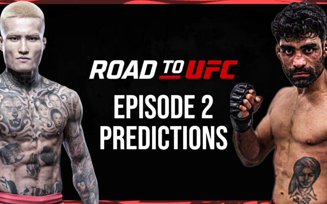 Road to UFC: Shanghai Episode 2 Predictions