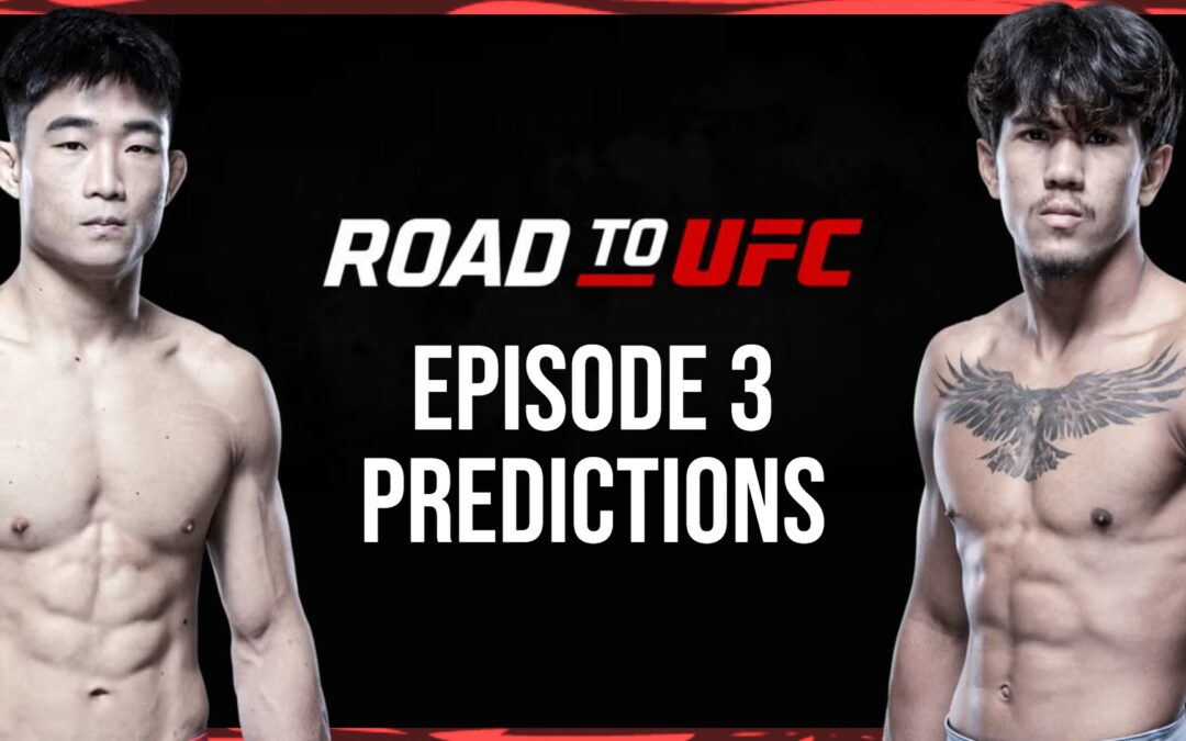 Road to UFC: Shanghai Episode 3 Predictions