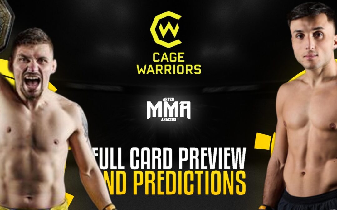 Cage Warriors 191 Main Card Picks