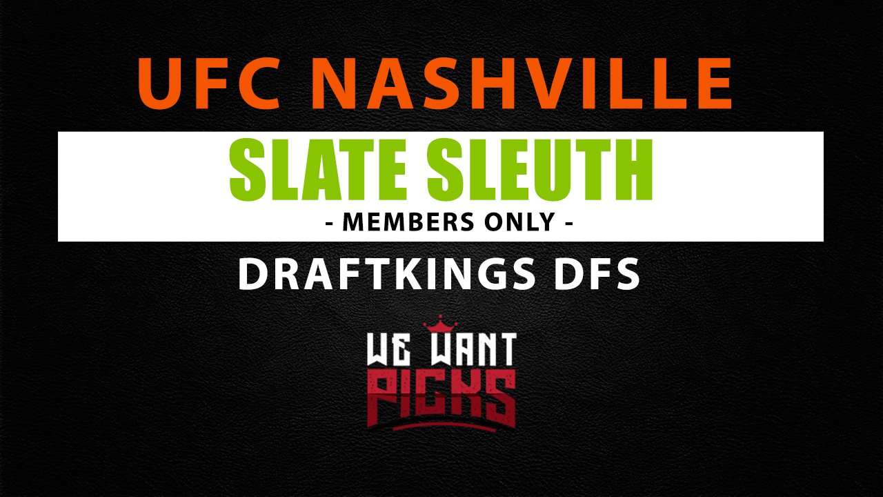Slate Sleuth UFC Nashville