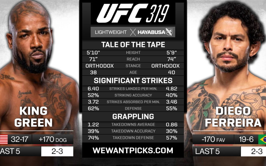 King Green vs. Diego Ferreira