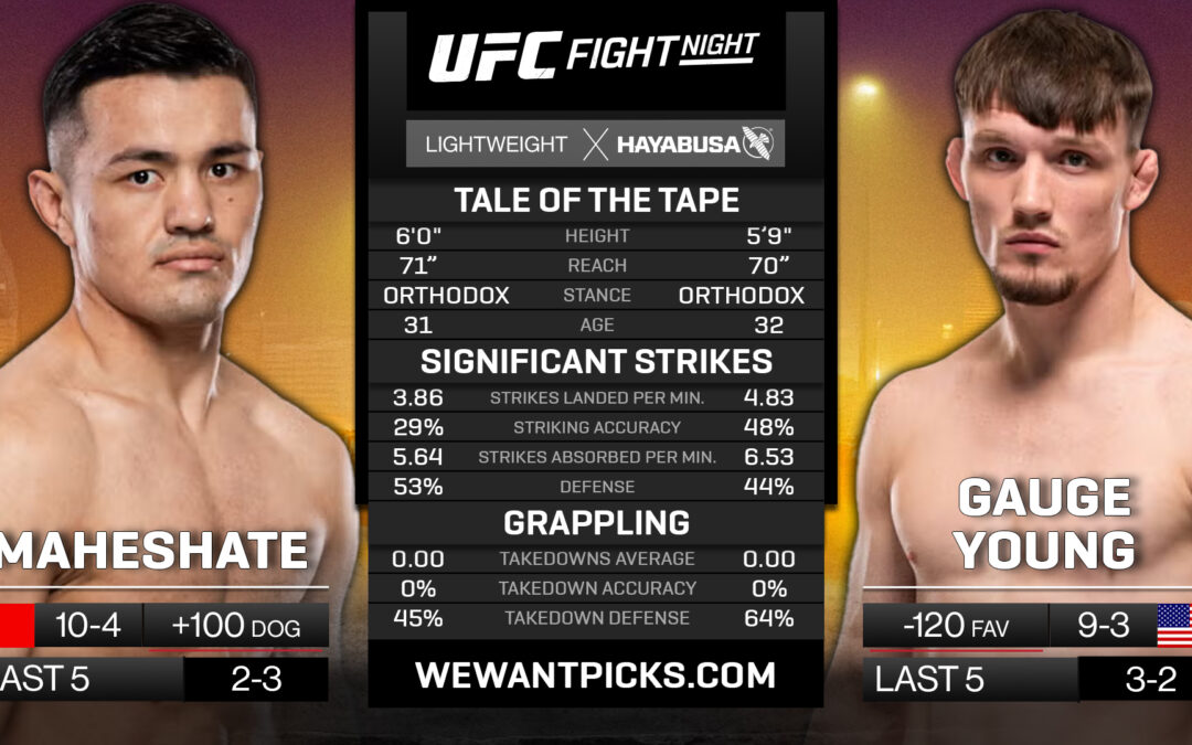 Maheshate Hayisaer vs. Gauge Young