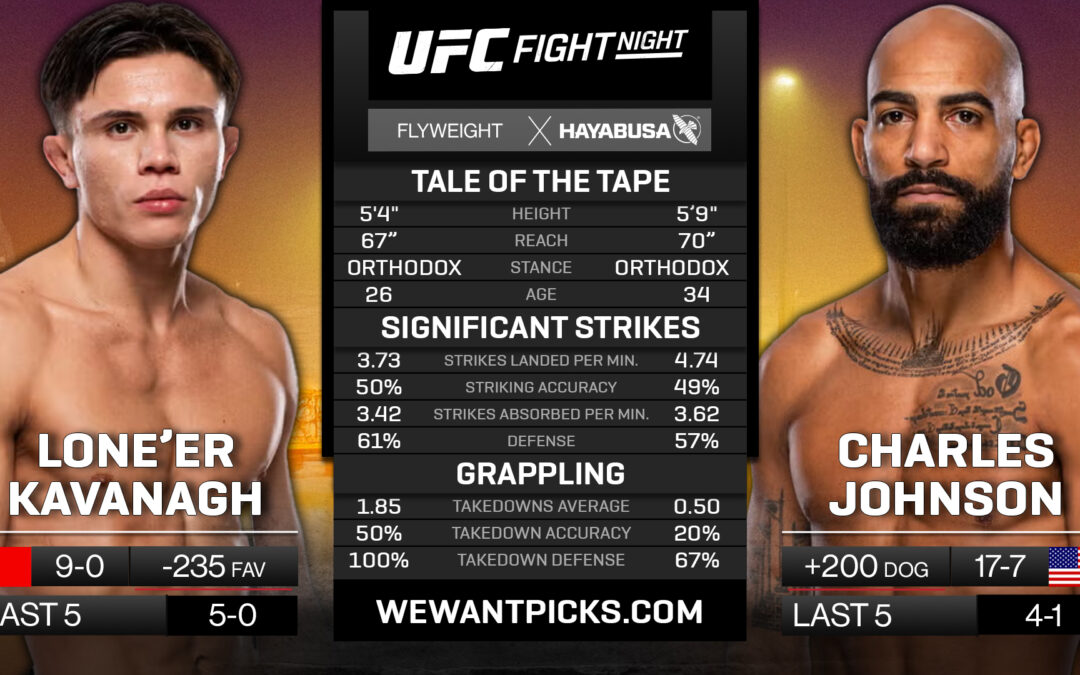 Lone’er Kavanagh vs. Charles Johnson