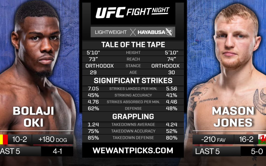 Bolaji Oki vs. Mason Jones