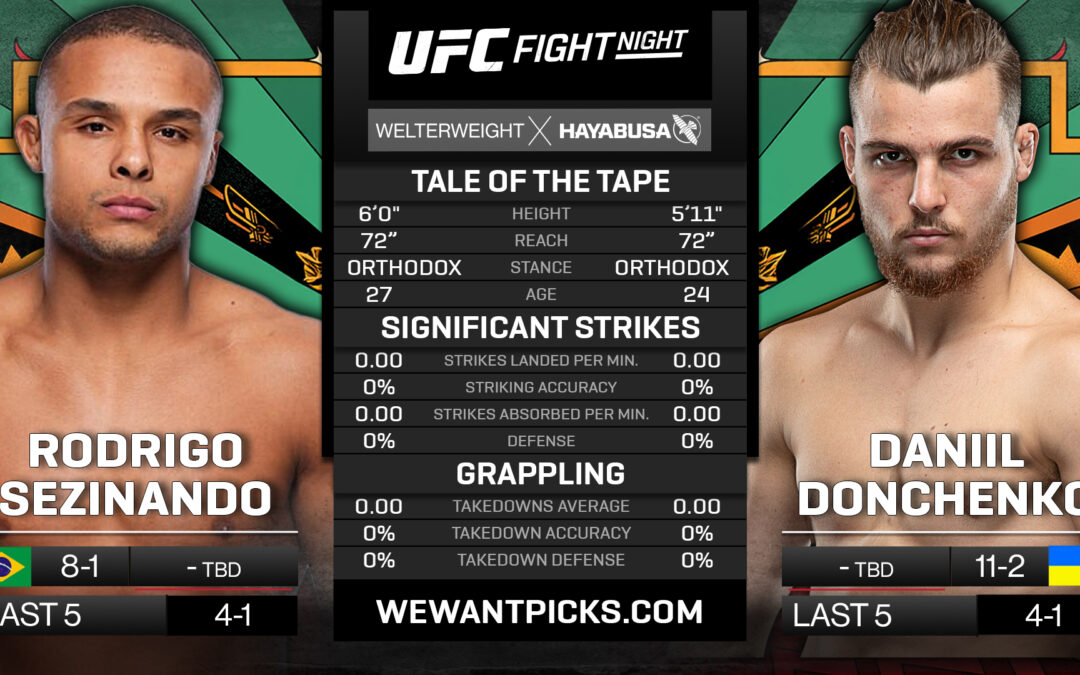 Rodrigo Sezinando VS. Daniil Donchenko