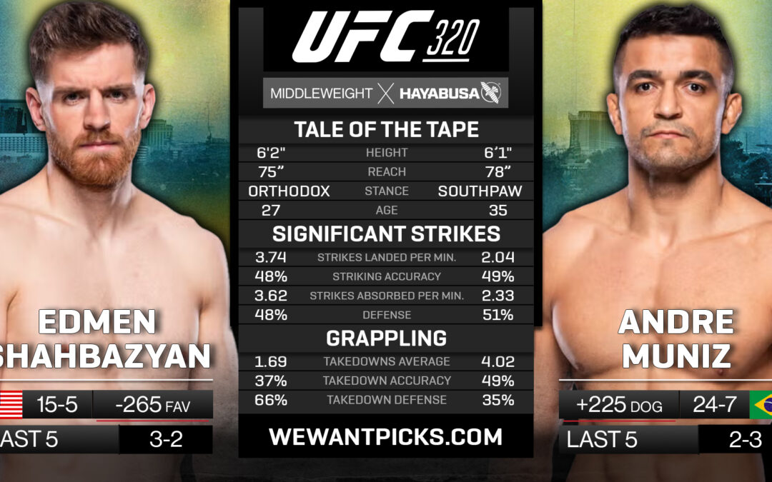 Edmen Shahbazyan vs. Andre Muniz