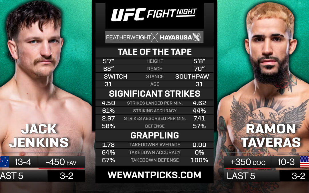 Jack Jenkins vs. Ramon Tavares