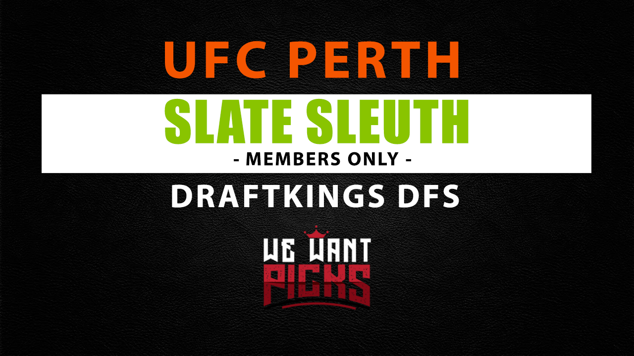 Slate Sleuth UFC Perth