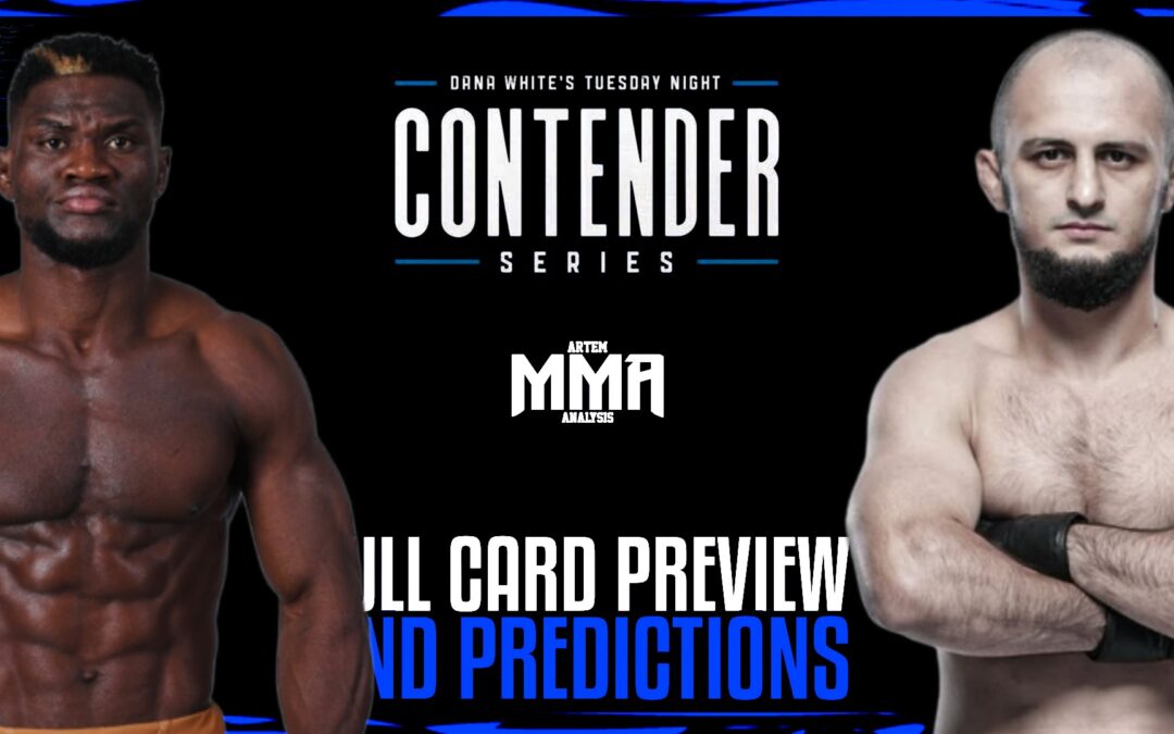 Contender Series 2025: Week 8 Predictions