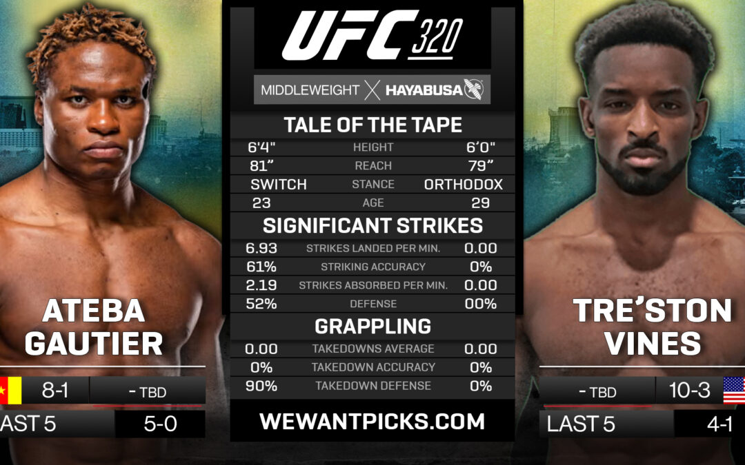 Ateba Gautier vs. Tre’ston Vines