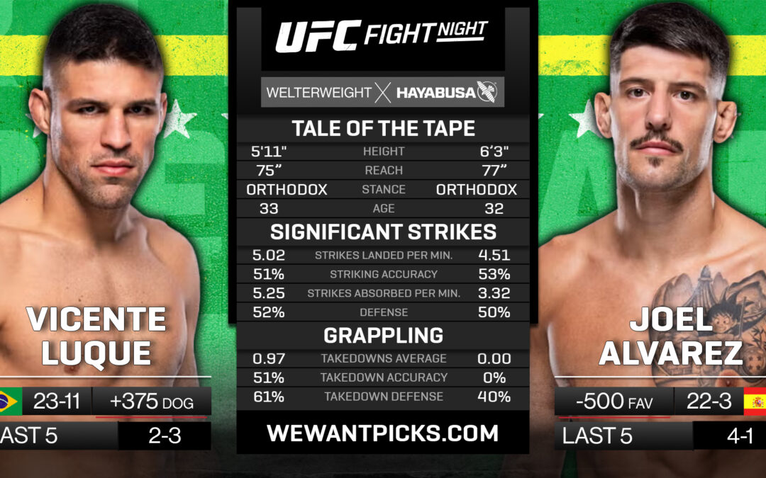 Vicente Luque vs. Joel Alvarez