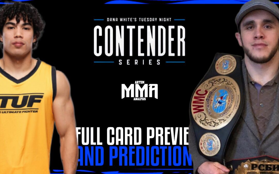 Contender Series 2025: Week 9 Predictions