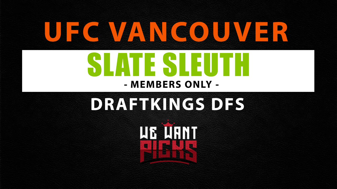 Slate Sleuth UFC Vancouver