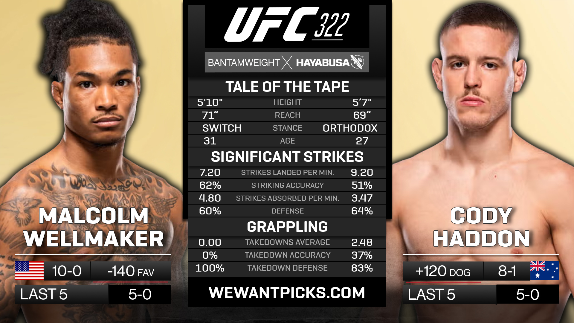 WELLMAKER VS HADDON