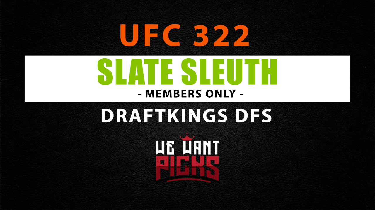 UFC 322 Slate Sleuth