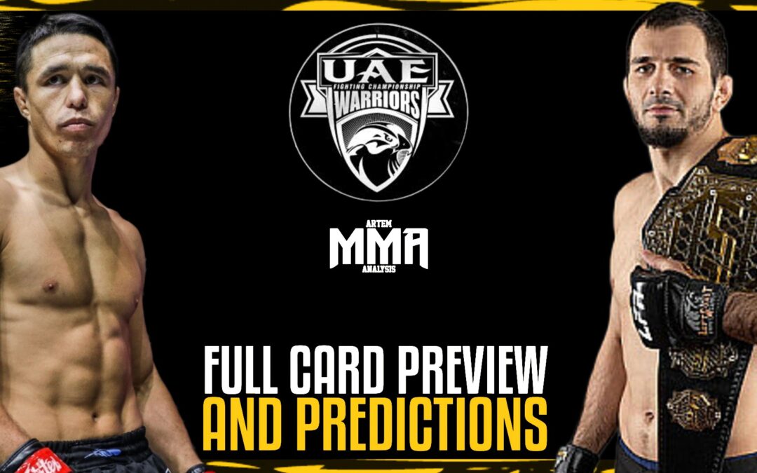 UAE Warriors 65: Silva vs Oliveira Predictions