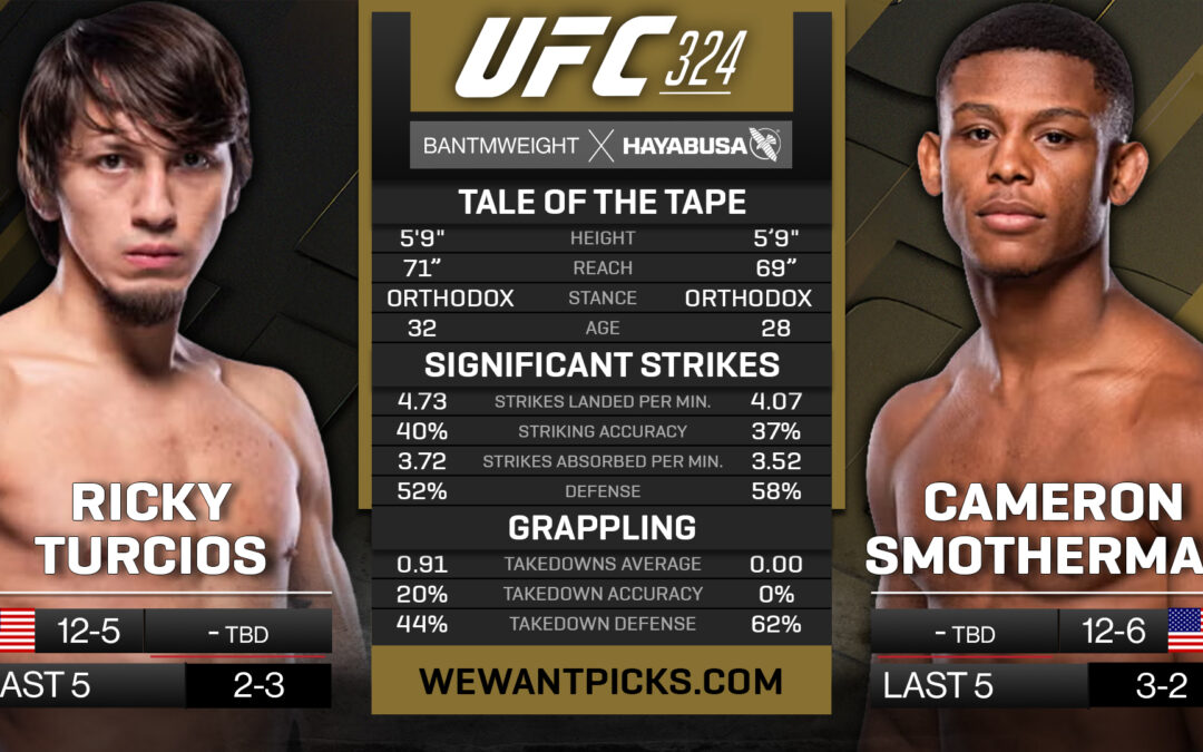 Ricky Turcios vs. Cameron Smotherman