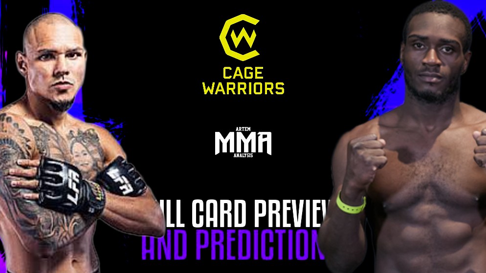 Cage Warriors 202: Silva vs. Brown Predictions