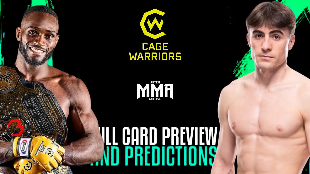 Cage Warriors 207: Brown vs. Davies Predictions