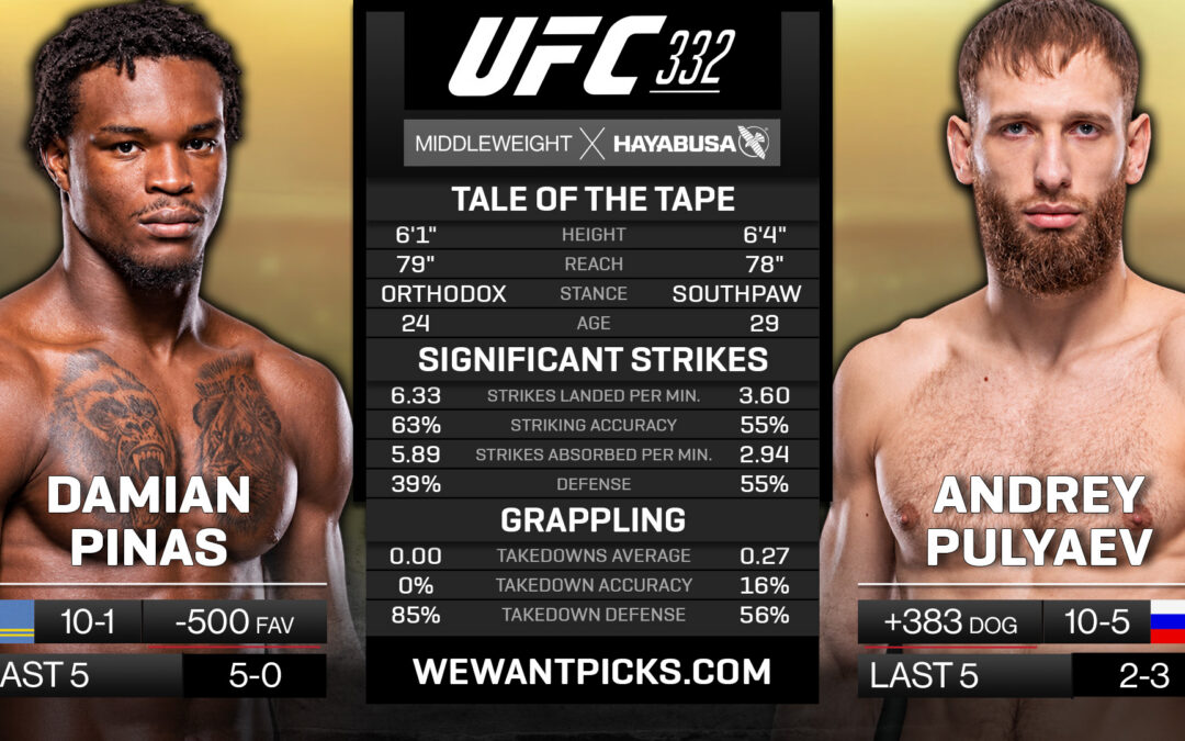 Damian Pinas vs. Andrey Pulyaev Pick, Prediction and Bets