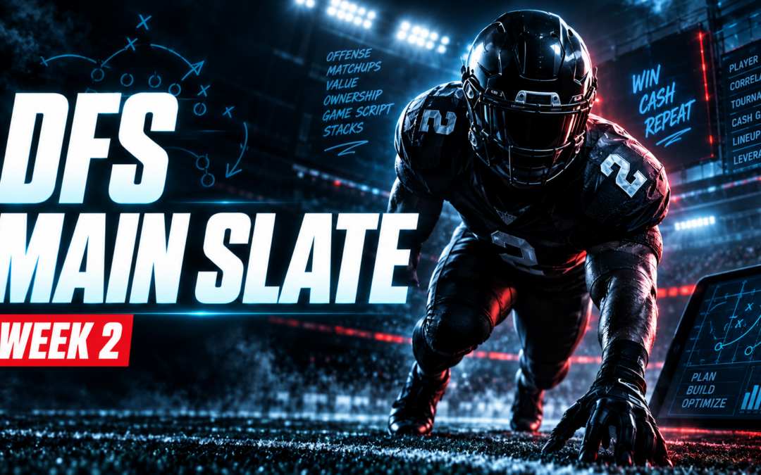 NFL DFS Main Deep Dive: Week 2