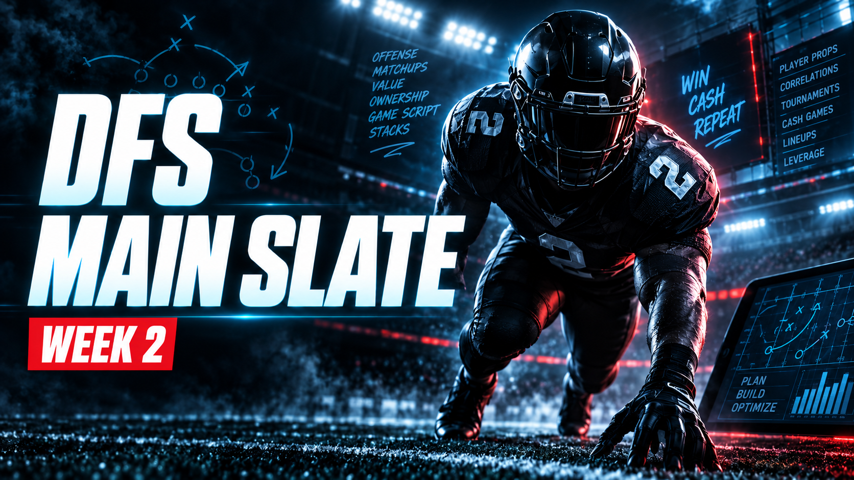 Week 2 NFL DFS Slate