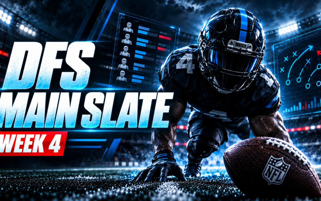 NFL DFS Main Slate Deep Dive: Week 4