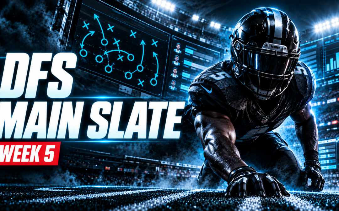 NFL Main Slate DFS Deep Dive: Week 5