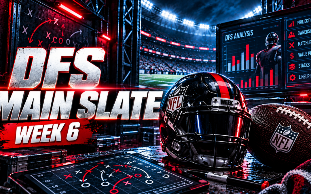 NFL Main Slate DFS Dive: Week 6