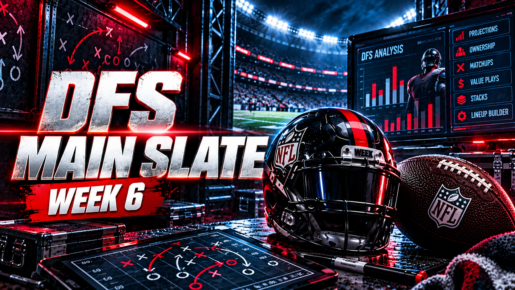 NFL Week 6 DFS Breakdown NFL Week 6 DFS Breakdown